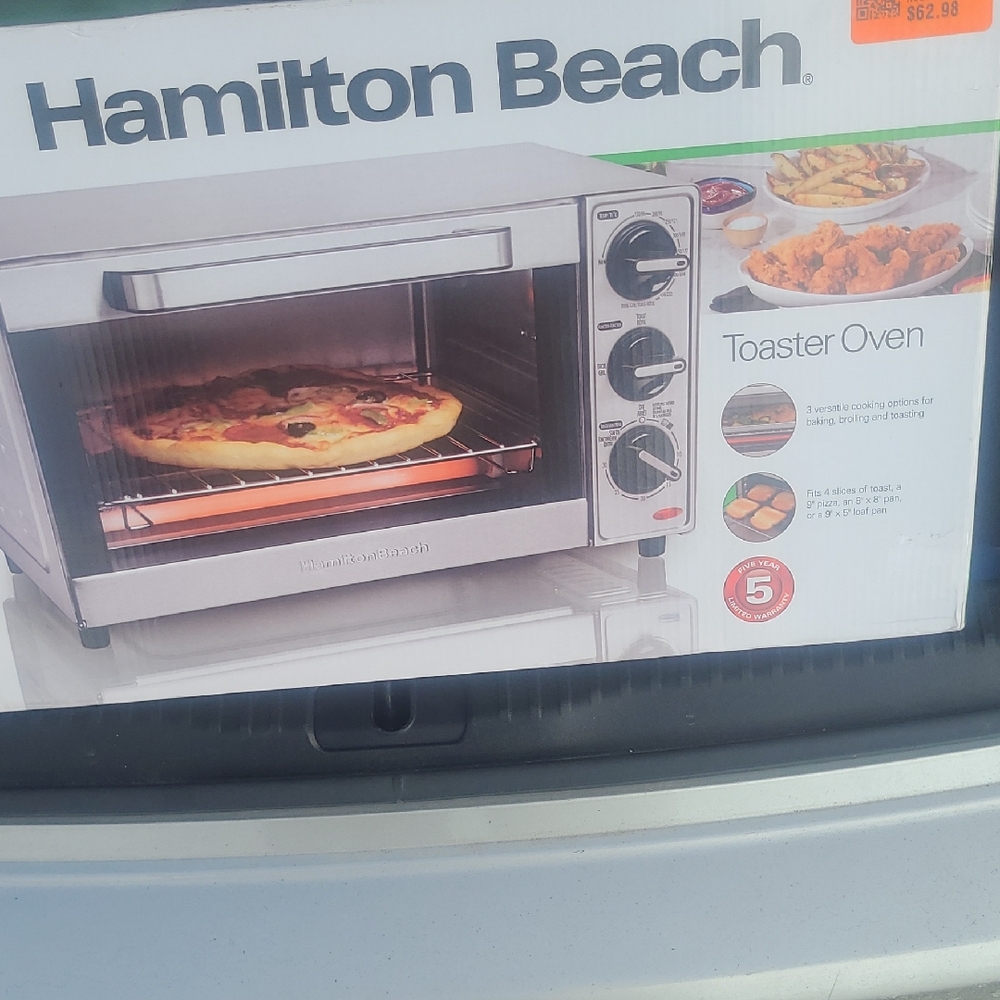 Hamilton Beach Stainless Steel Toaster Oven